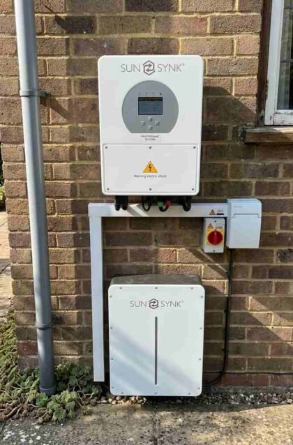 Battery Storage Installation Project